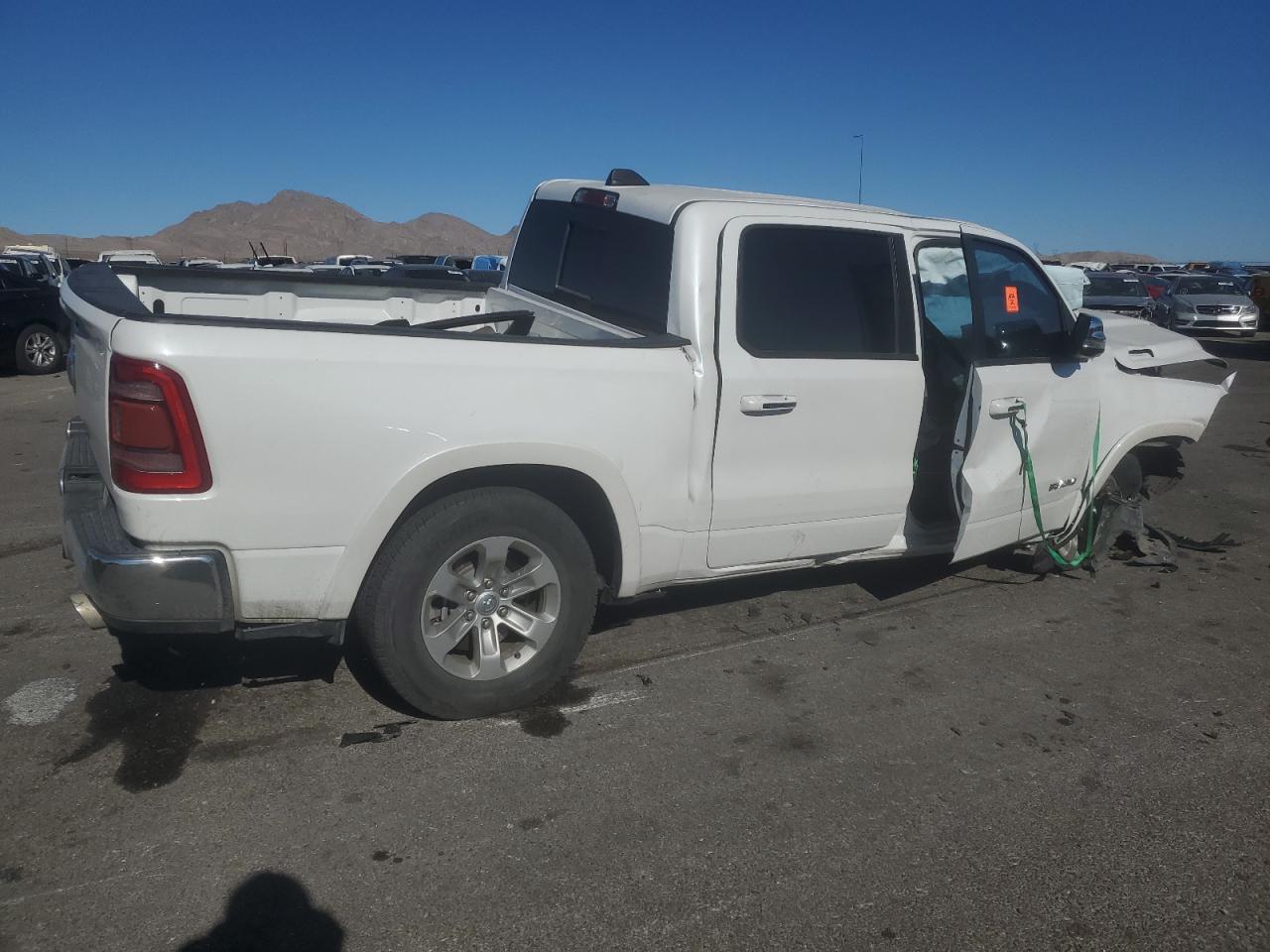 2019 RAM 1500 VIN 1C6RREJT7KN894854 Copart auction photo, front end / side damage thumbnail 3