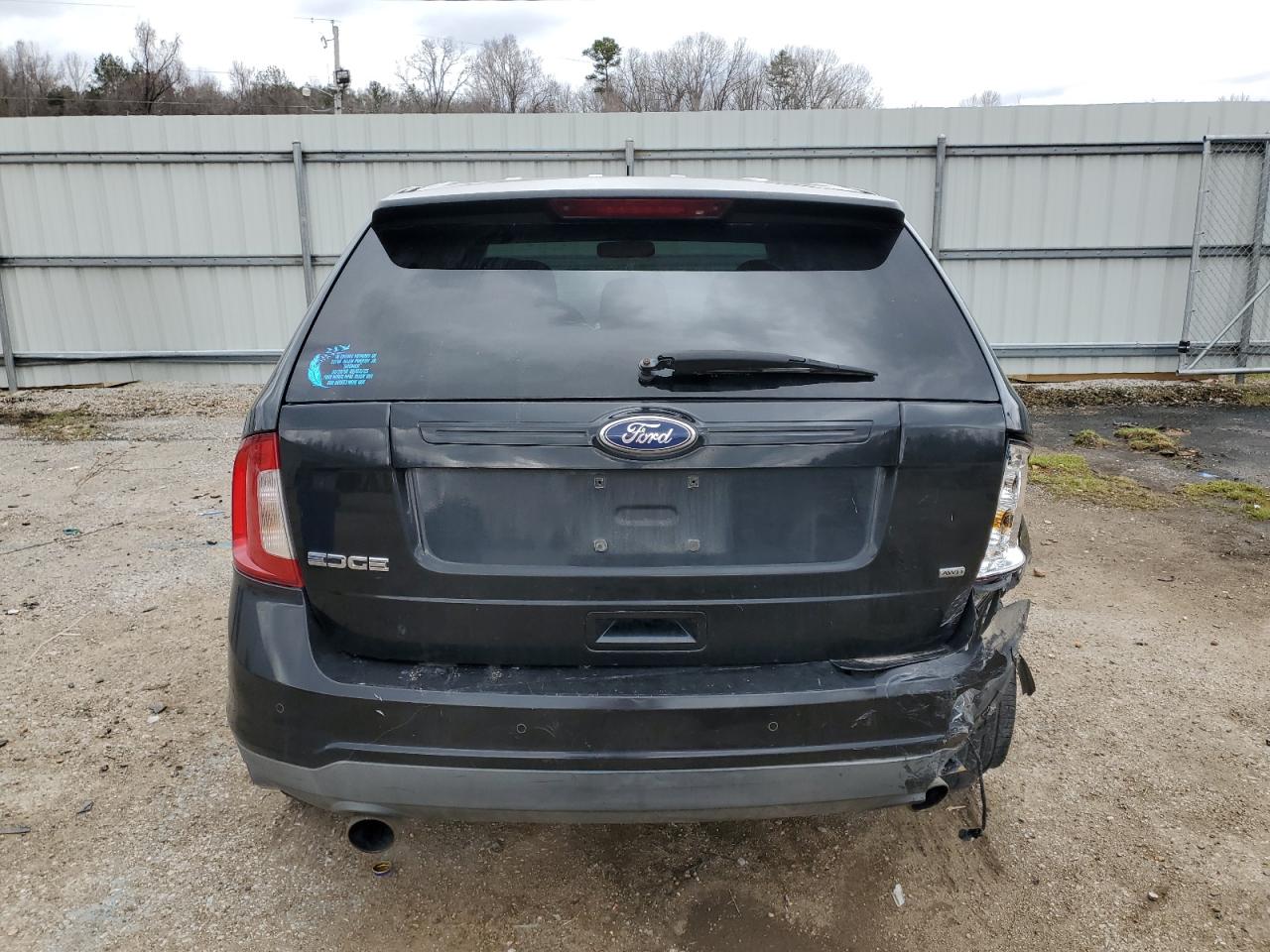 2011 Ford Edge VIN 2FMDK4GCXBBA13533 Copart auction photo, side / rear end damage thumbnail 6