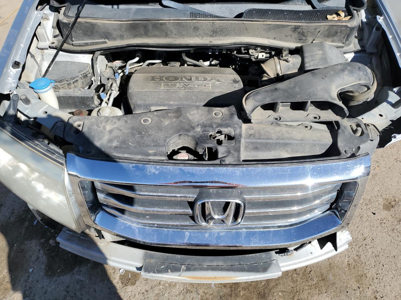 2012 Honda Pilot VIN 5FNYF4H53CB028731 Copart auction photo, all over damage thumbnail 14