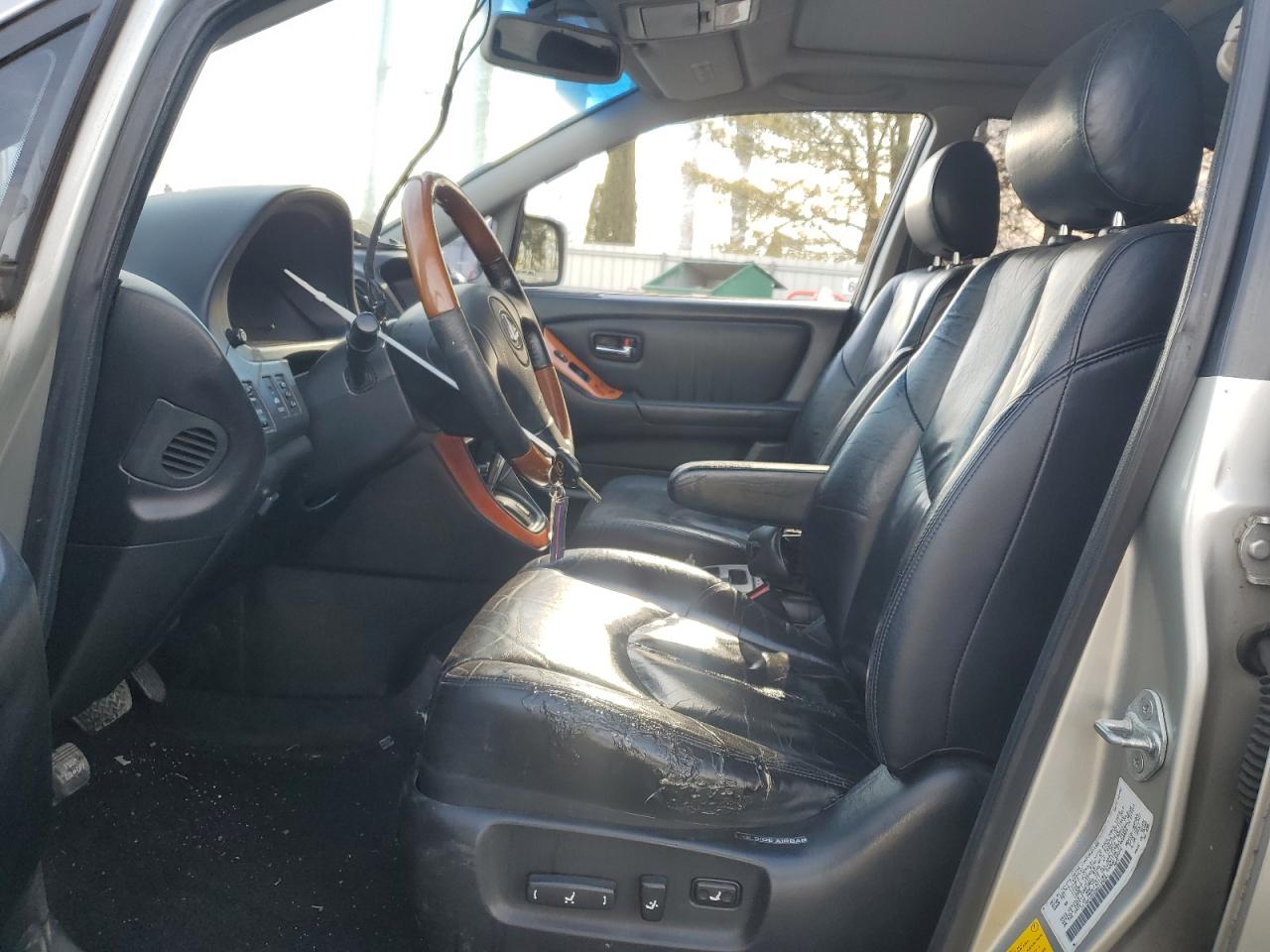 2002 Lexus RX VIN JTJGF10U020135081 Copart auction photo, all over damage thumbnail 7