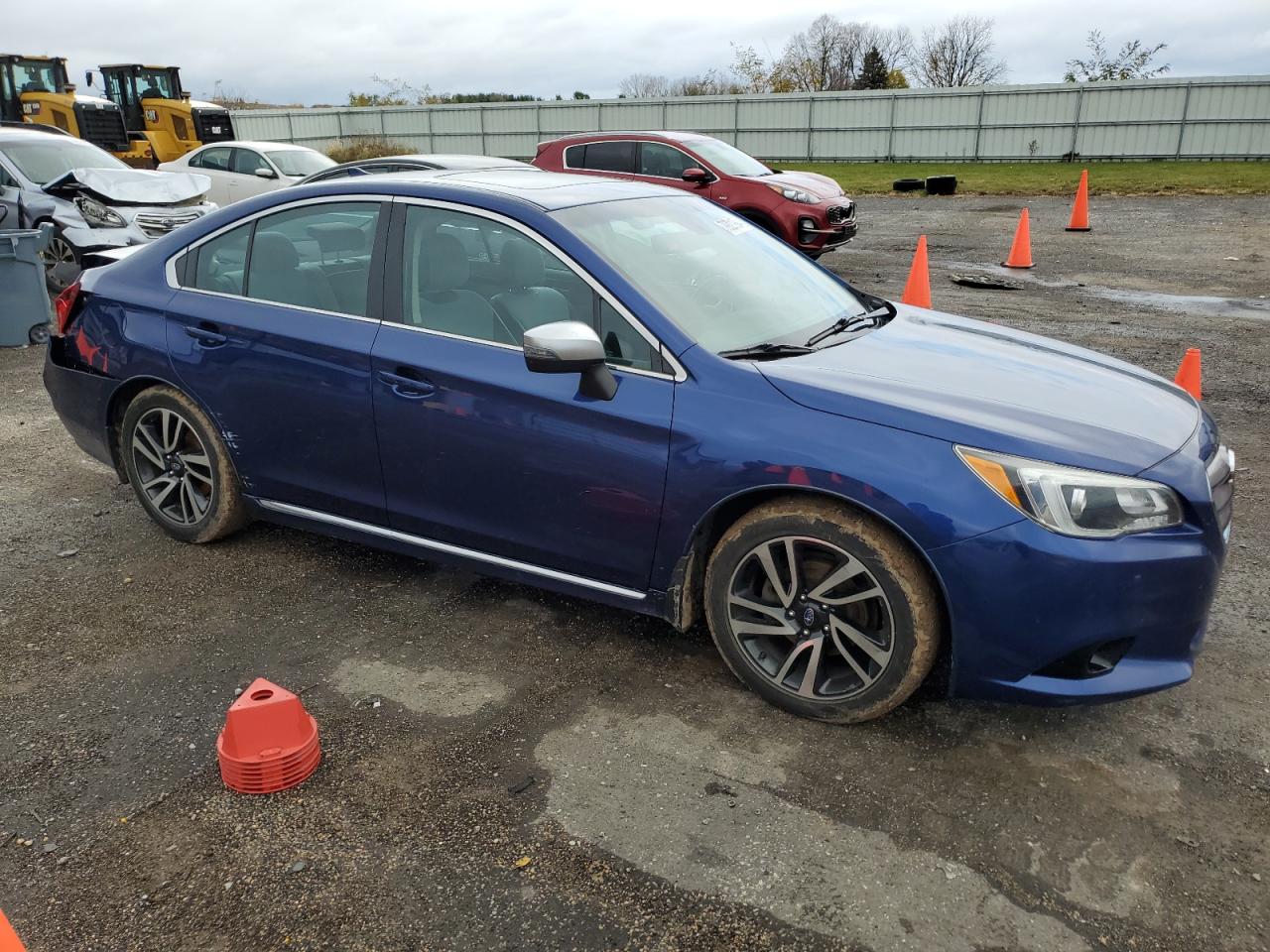 2017 Subaru Legacy VIN 4S3BNAS63H3002210 Copart auction photo, rear end damage thumbnail 4