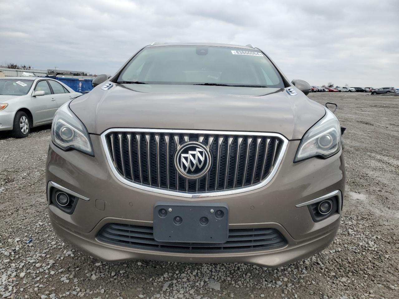 2017 Buick Envision VIN LRBFXFSX3HD235563 Copart auction photo, all over damage thumbnail 5