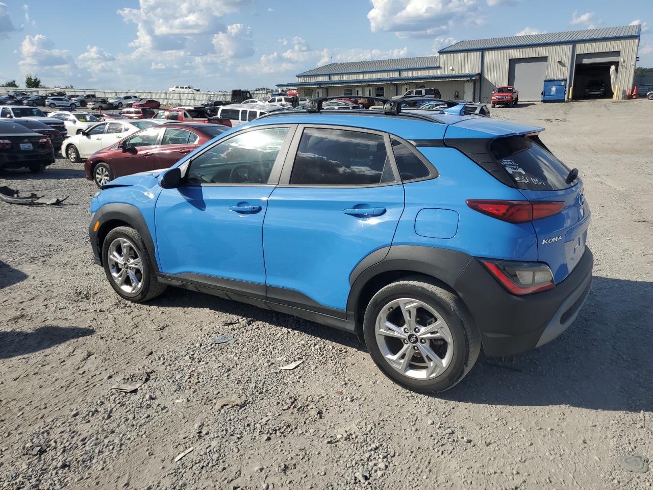 2022 Hyundai Kona VIN KM8K32AB9NU905408 Copart auction photo, front end damage thumbnail 2