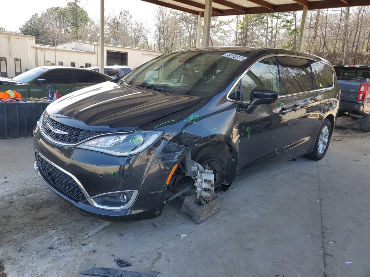 2019 Chrysler Pacifica VIN 2C4RC1FG4KR737638 - Copart auction photo