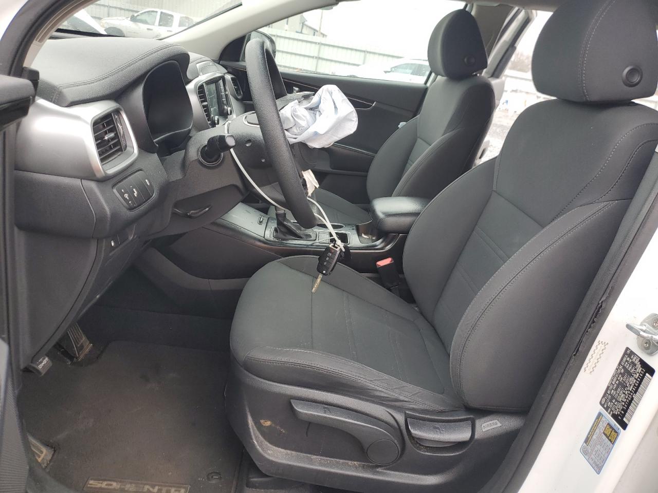 2020 KIA Sorento VIN 5XYPGDA39LG691652 Copart auction photo, front end / side damage thumbnail 7
