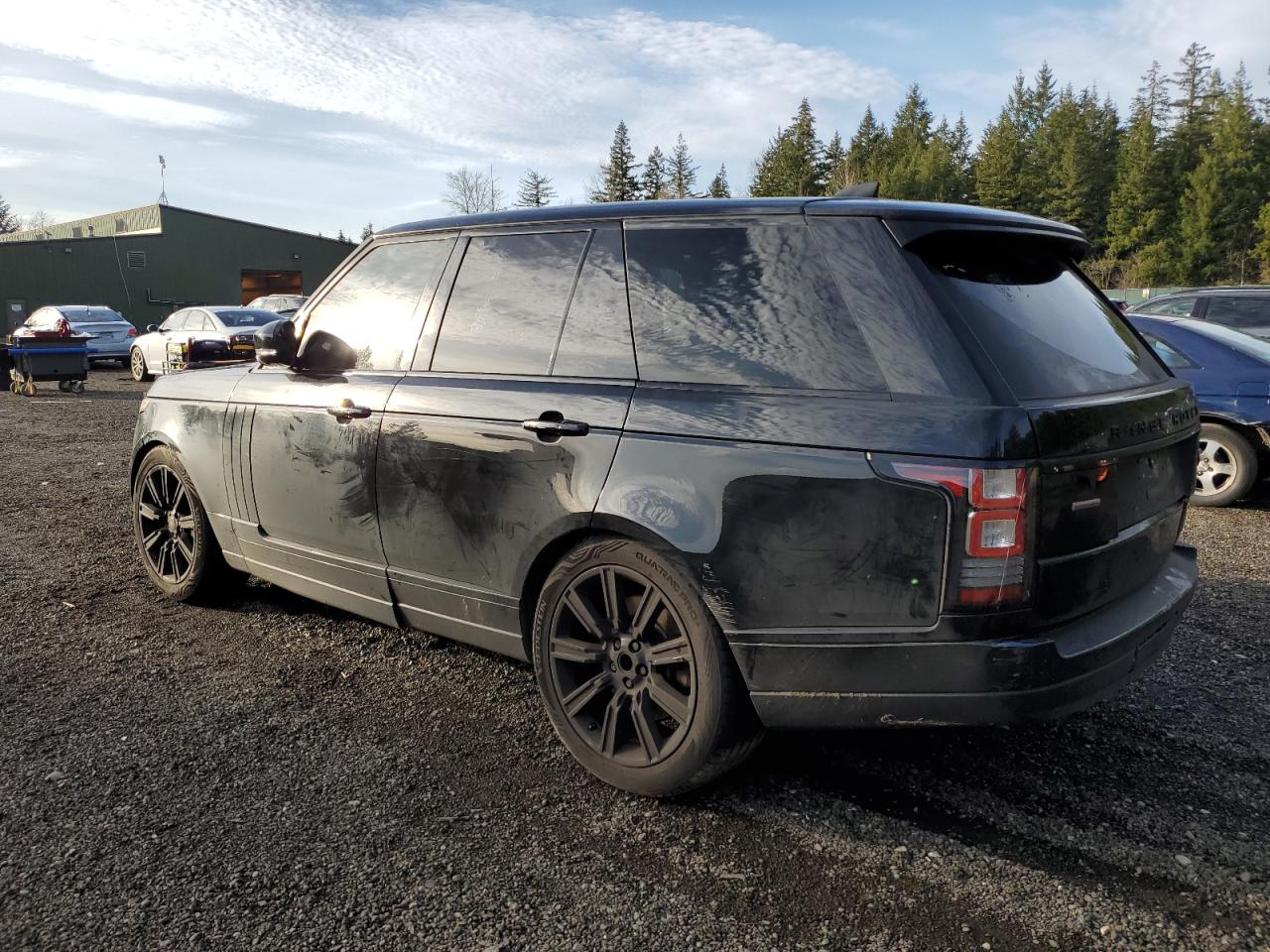 2017 Land Rover Range Rover VIN SALGS2FE5HA361794 Copart auction photo, all over damage thumbnail 2