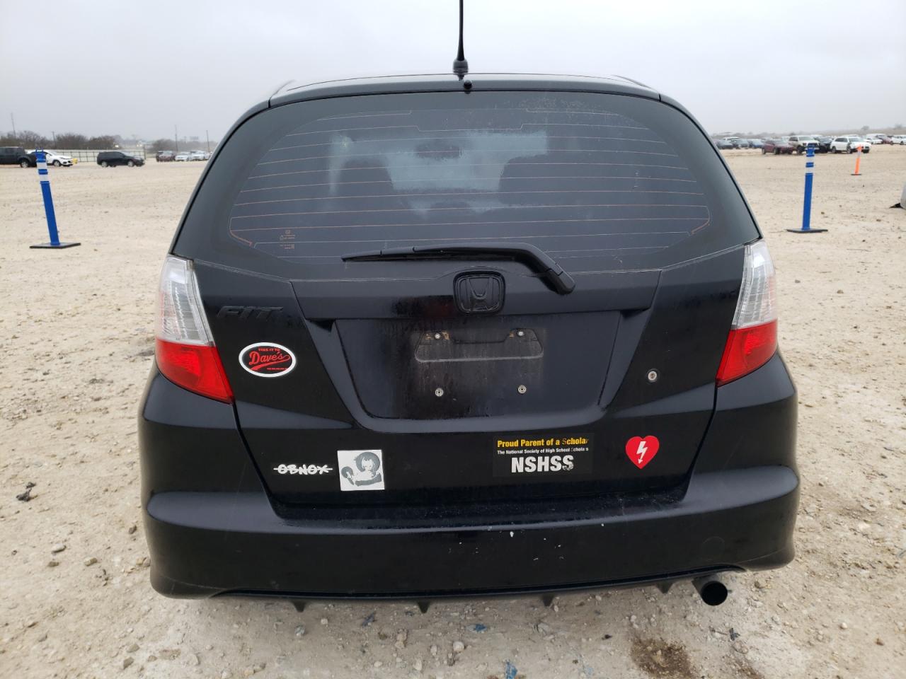 2010 Honda Fit VIN JHMGE8G25AS019265 Copart auction photo, front end damage thumbnail 6