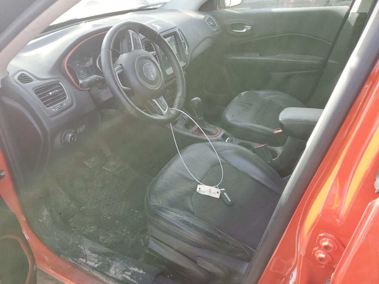 2018 Jeep Compass VIN 3C4NJDDB4JT130342 Copart auction photo, front end damage thumbnail 7