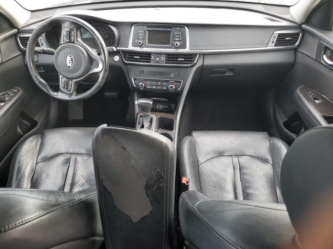 2016 KIA Optima VIN 5XXGU4L32GG111304 Copart auction photo, front end damage thumbnail 8