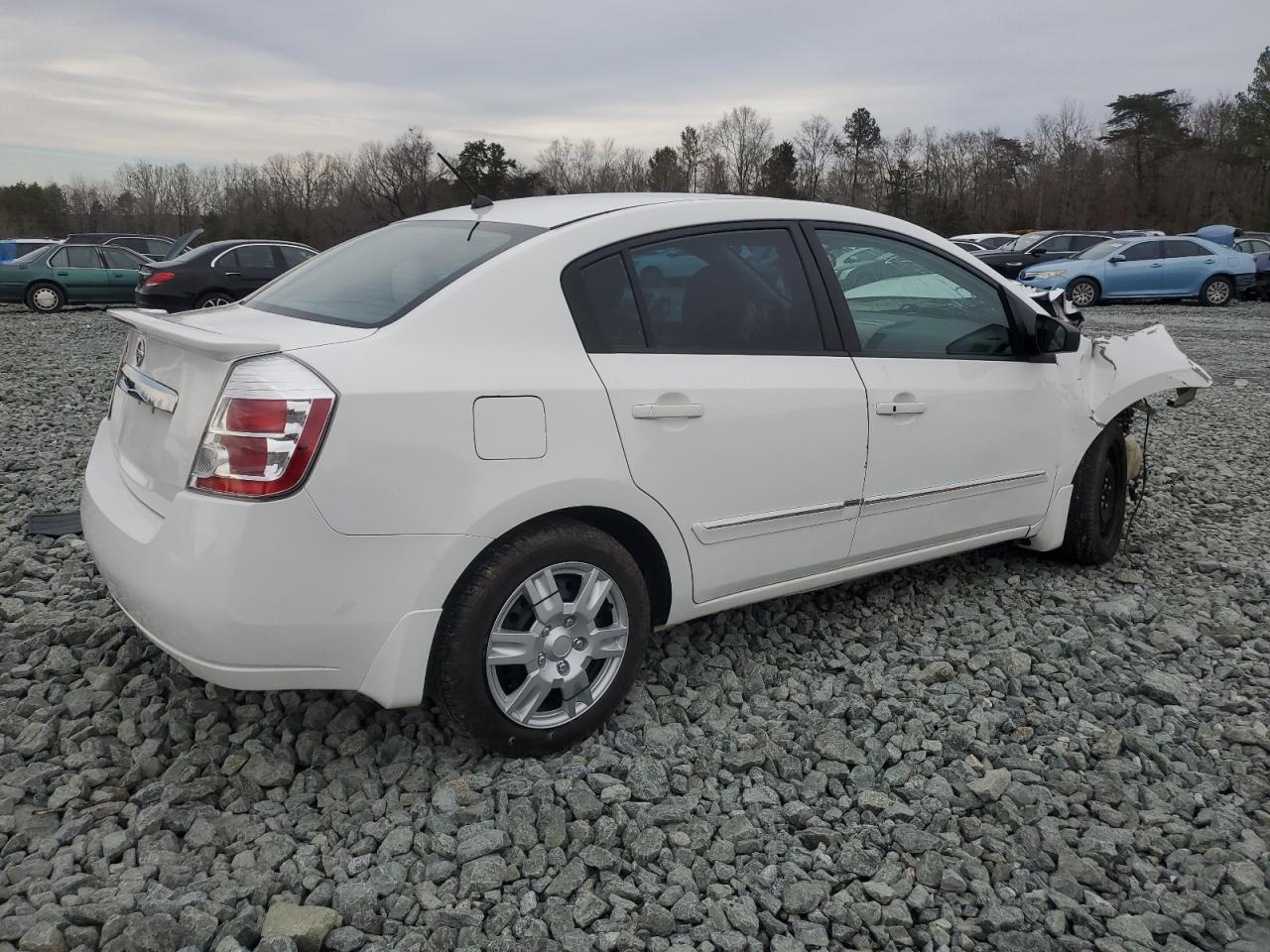 2012 Nissan Sentra VIN 3N1AB6APXCL635900 Copart auction photo, front end / rear end damage thumbnail 3