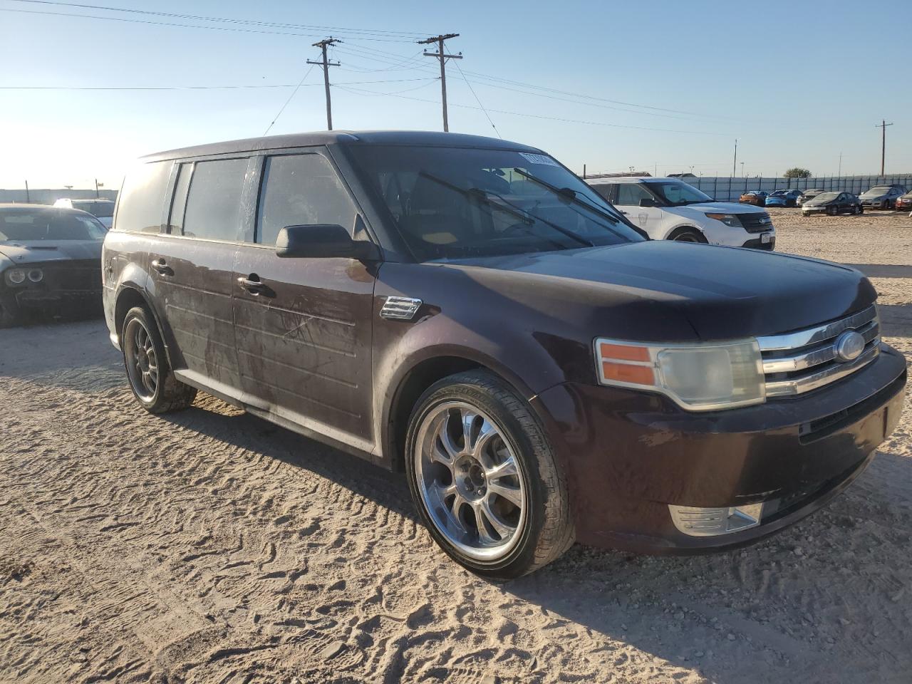 2011 Ford Flex VIN 2FMGK5BC2BBD18194 Copart auction photo, water/flood damage thumbnail 4