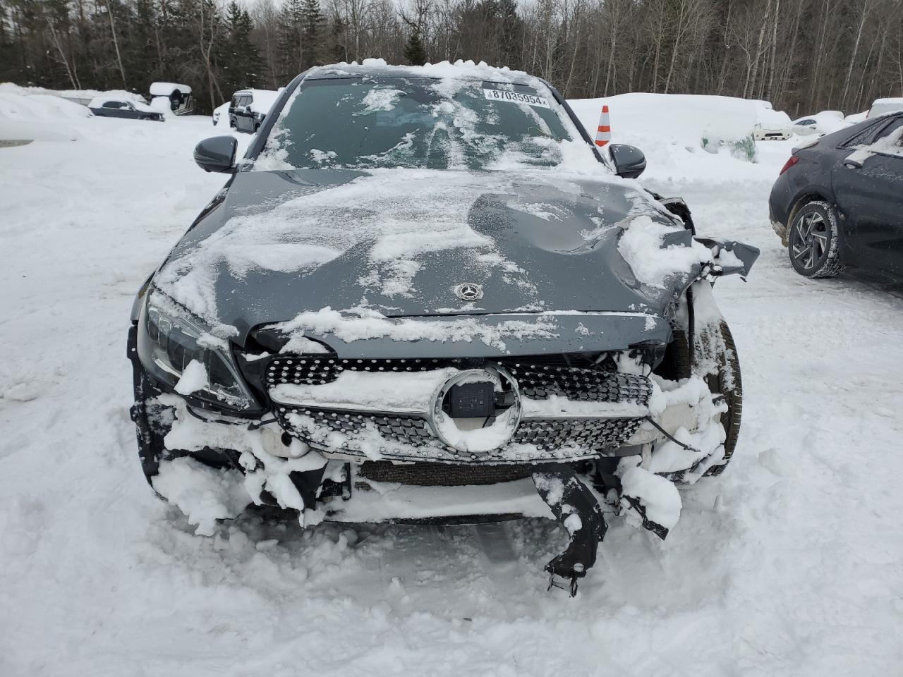 2020 Mercedes-Benz C-klasse VIN 55SWF8EB2LU328929 Copart auction photo, frame damage / front end damage thumbnail 5