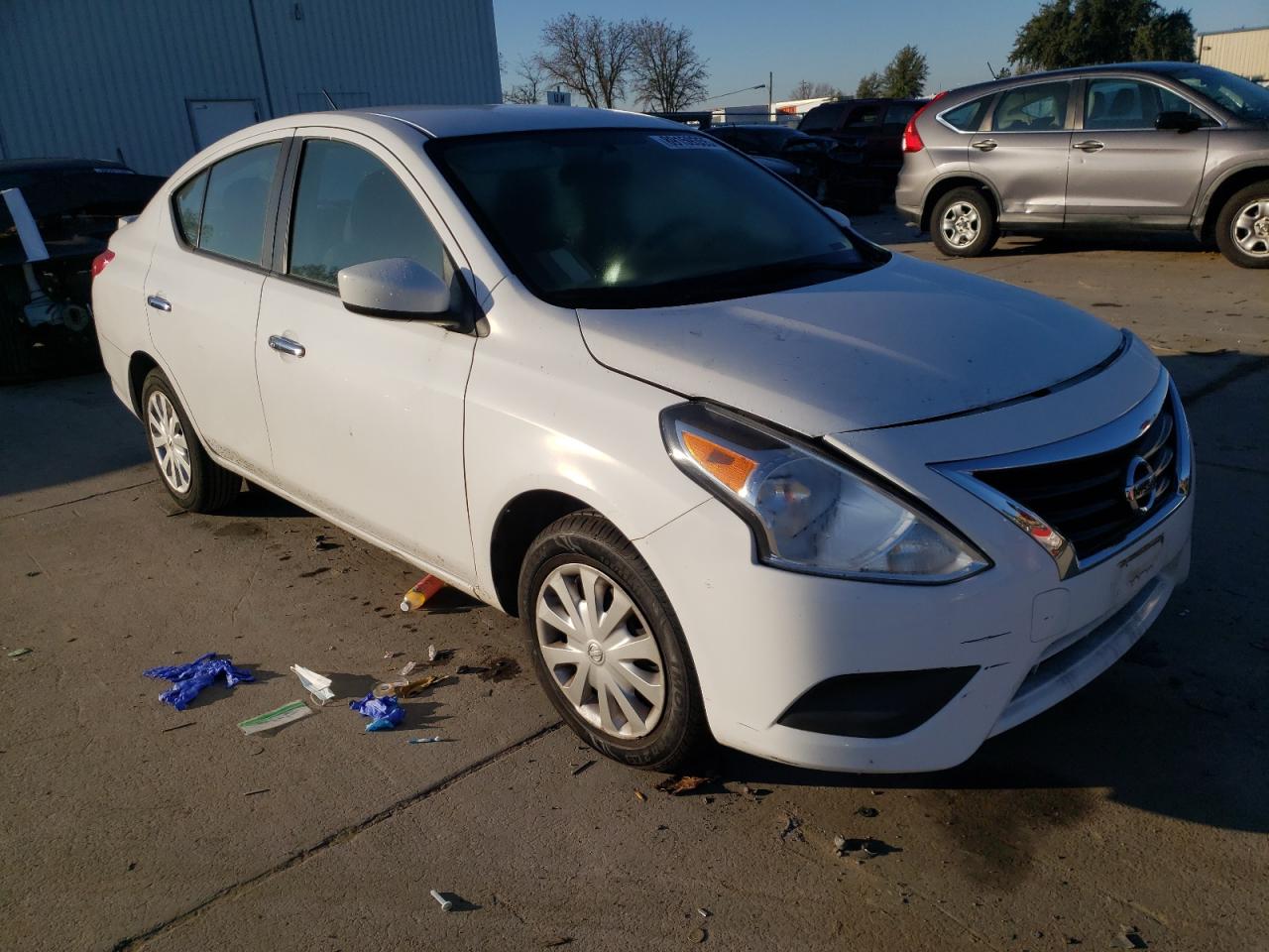 2017 Nissan Versa VIN 3N1CN7AP1HL873289 Copart auction photo, all over damage thumbnail 4