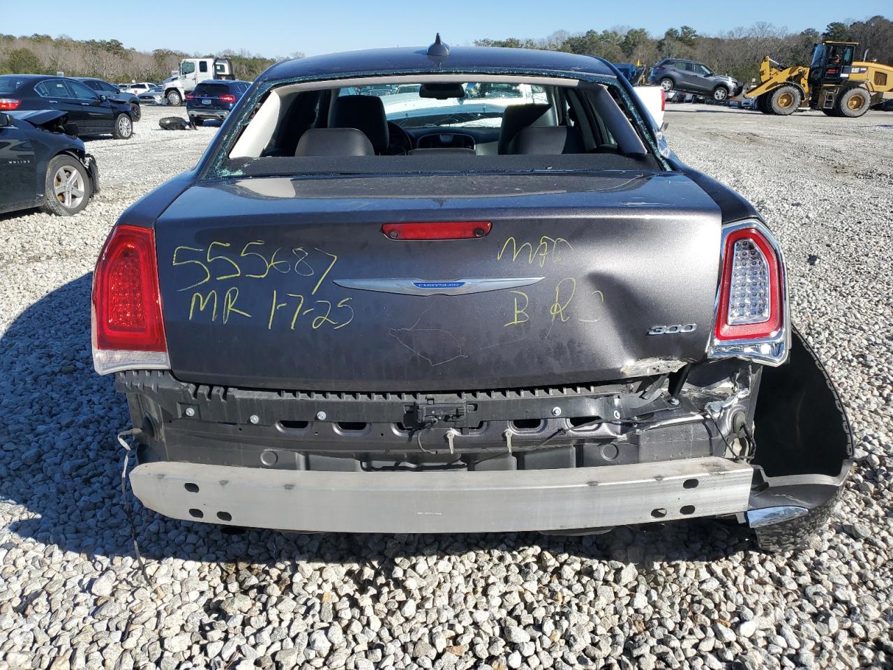 2019 Chrysler 300 VIN 2C3CCAEG3KH555687 Copart auction photo, all over damage thumbnail 6