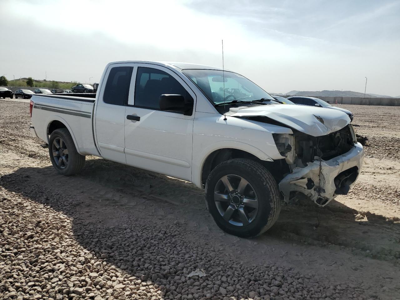 2012 Nissan Titan VIN 1N6AA0CHXCN325911 Copart auction photo, front end damage thumbnail 4