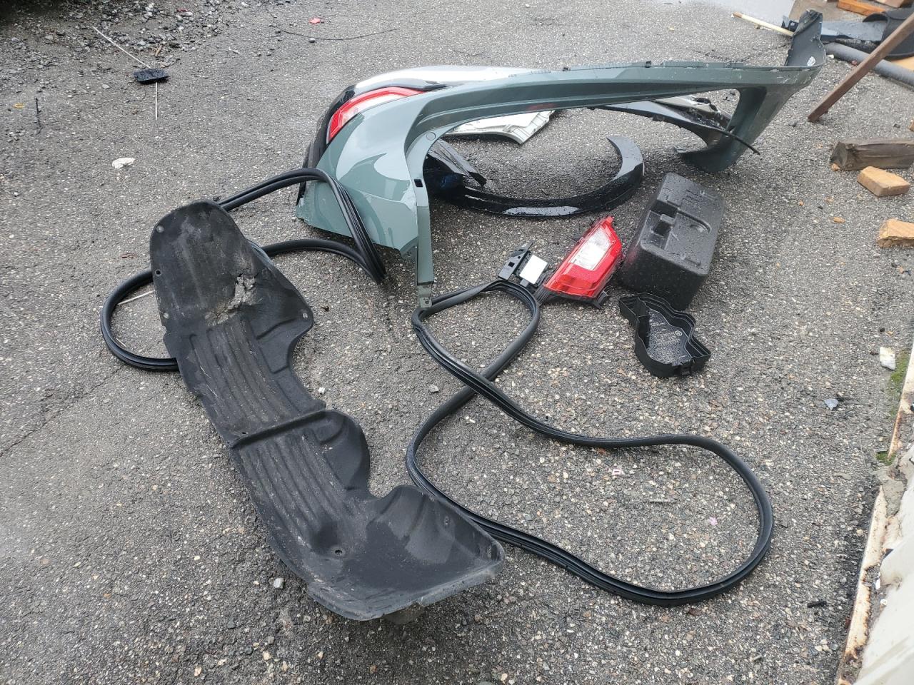 2024 KIA Niro VIN KNDCR3LE3R5122038 Copart auction photo, rear end damage thumbnail 13