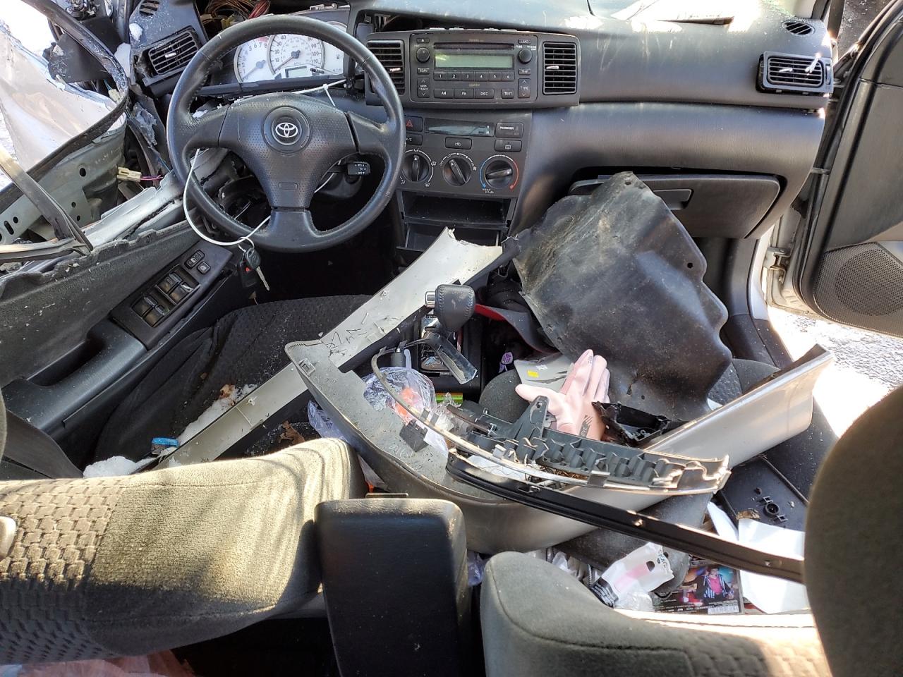 2006 Toyota Corolla VIN 2T1BR32E16C685147 Copart auction photo, rollover damage thumbnail 8