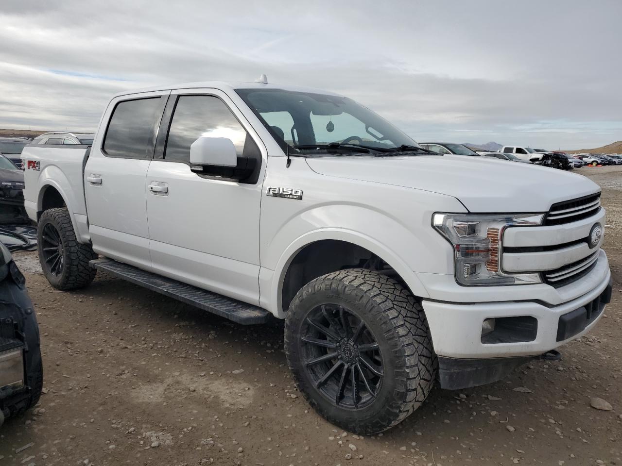 2018 Ford F-150 VIN 1FTEW1EG3JFC49231 Copart auction photo, side damage thumbnail 4