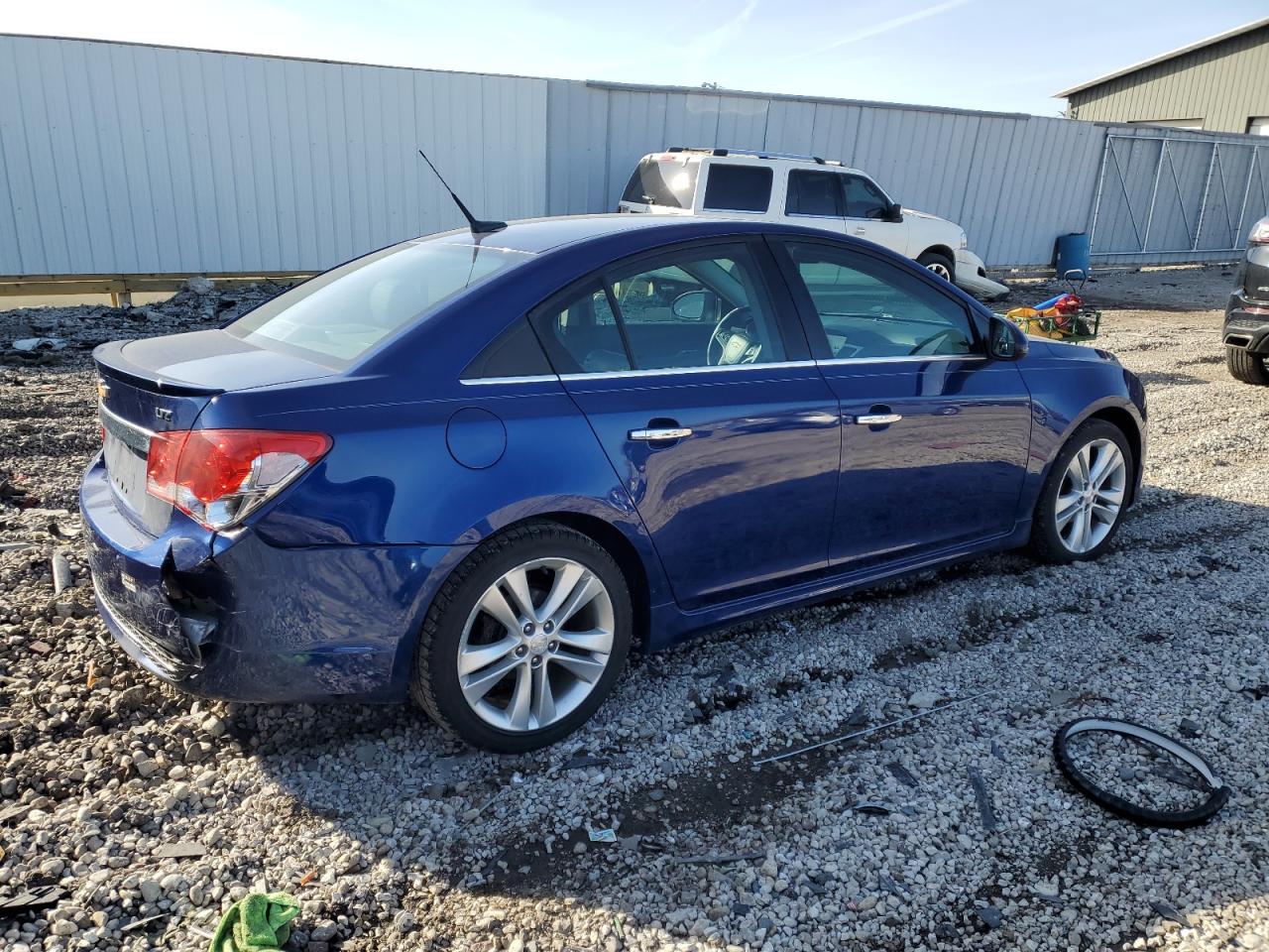 2013 Chevrolet Cruze VIN 1G1PG5SB5D7288044 Copart auction photo, rear end damage thumbnail 3