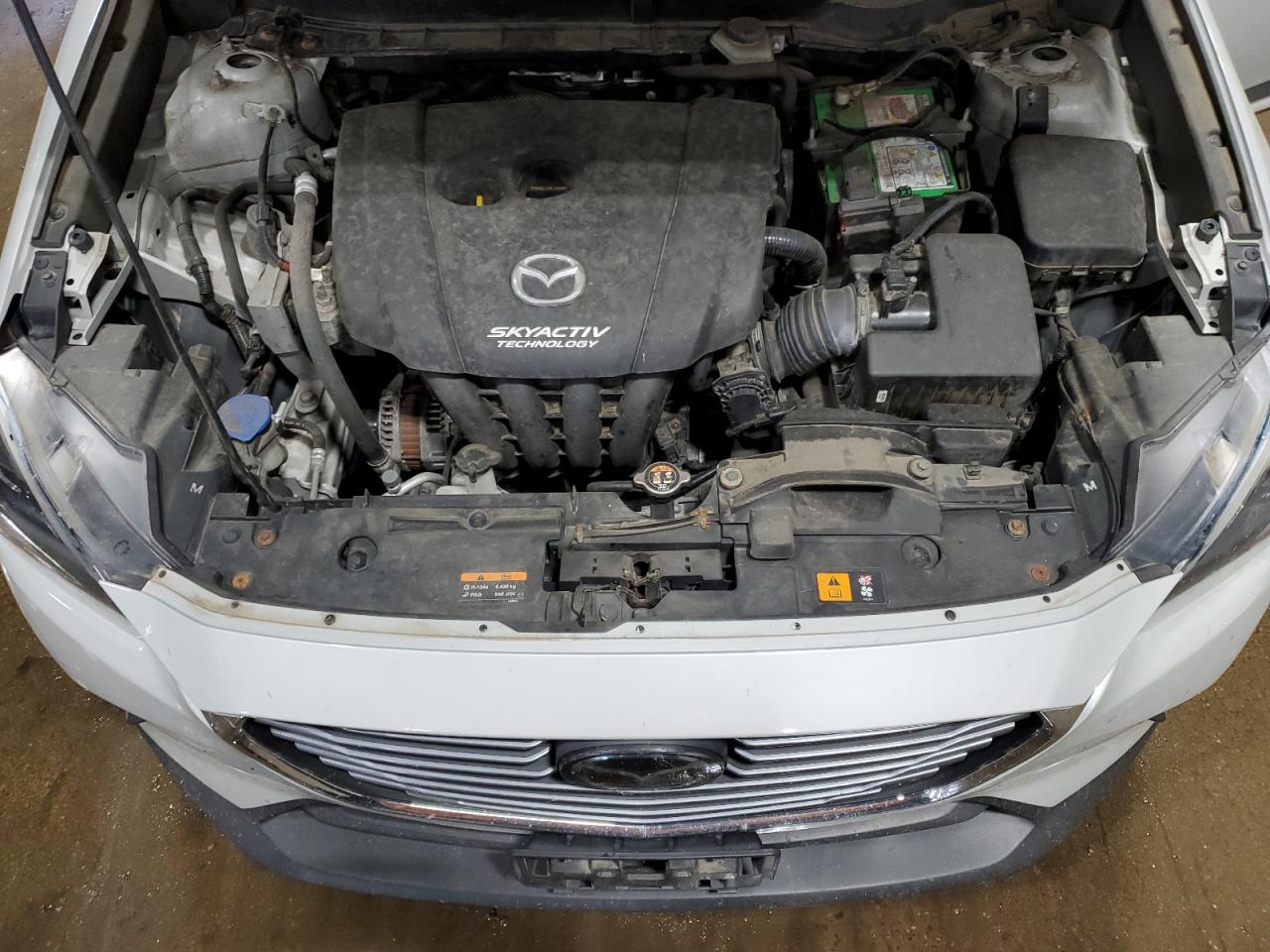 2016 Mazda CX-3 VIN JM1DKBD70G0104514 Copart auction photo, front end / side damage thumbnail 14