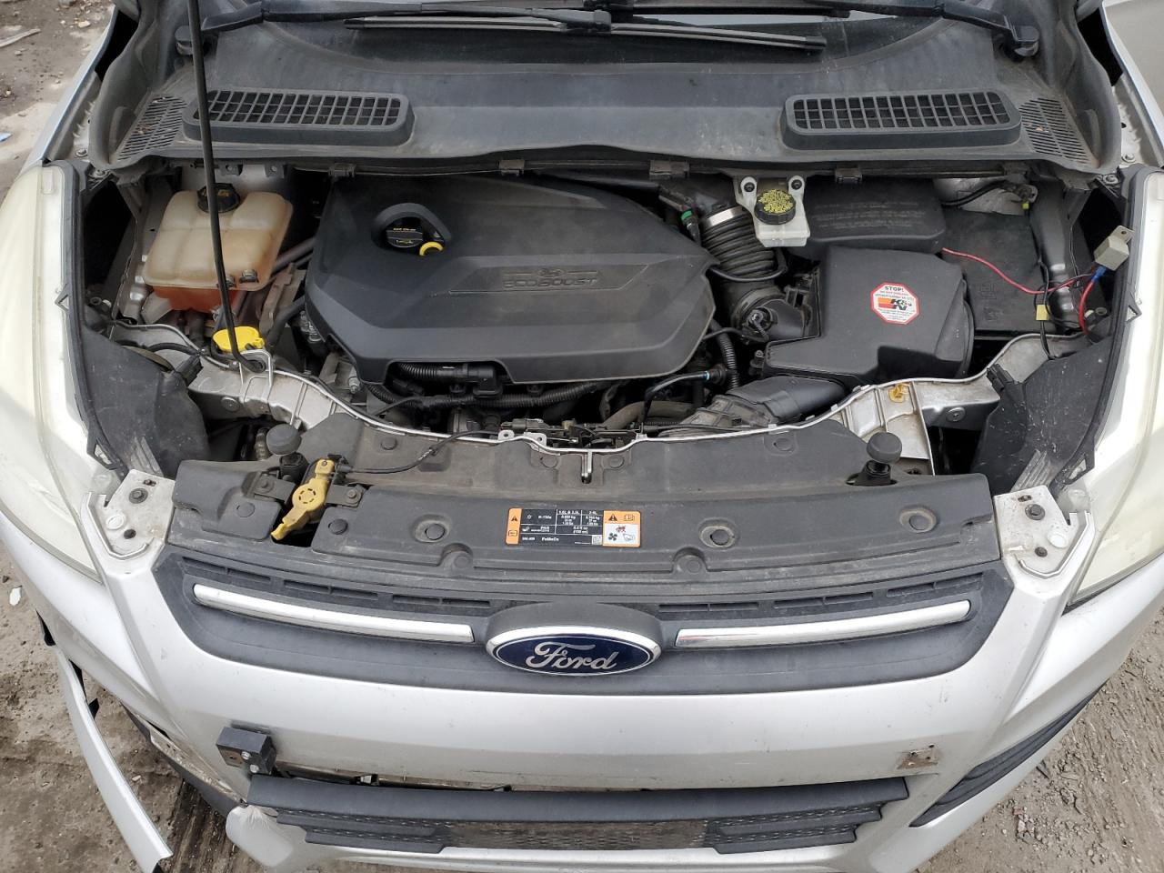 2014 Ford Escape VIN 1FMCU9GX6EUE45606 Copart auction photo, front end damage thumbnail 11