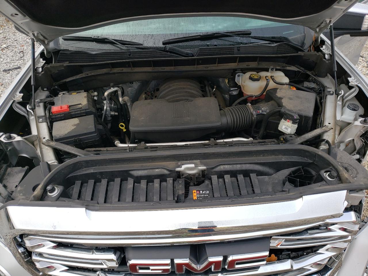 2022 GMC Sierra VIN 3GTU9DED9NG156258 Copart auction photo, front end / side damage thumbnail 12