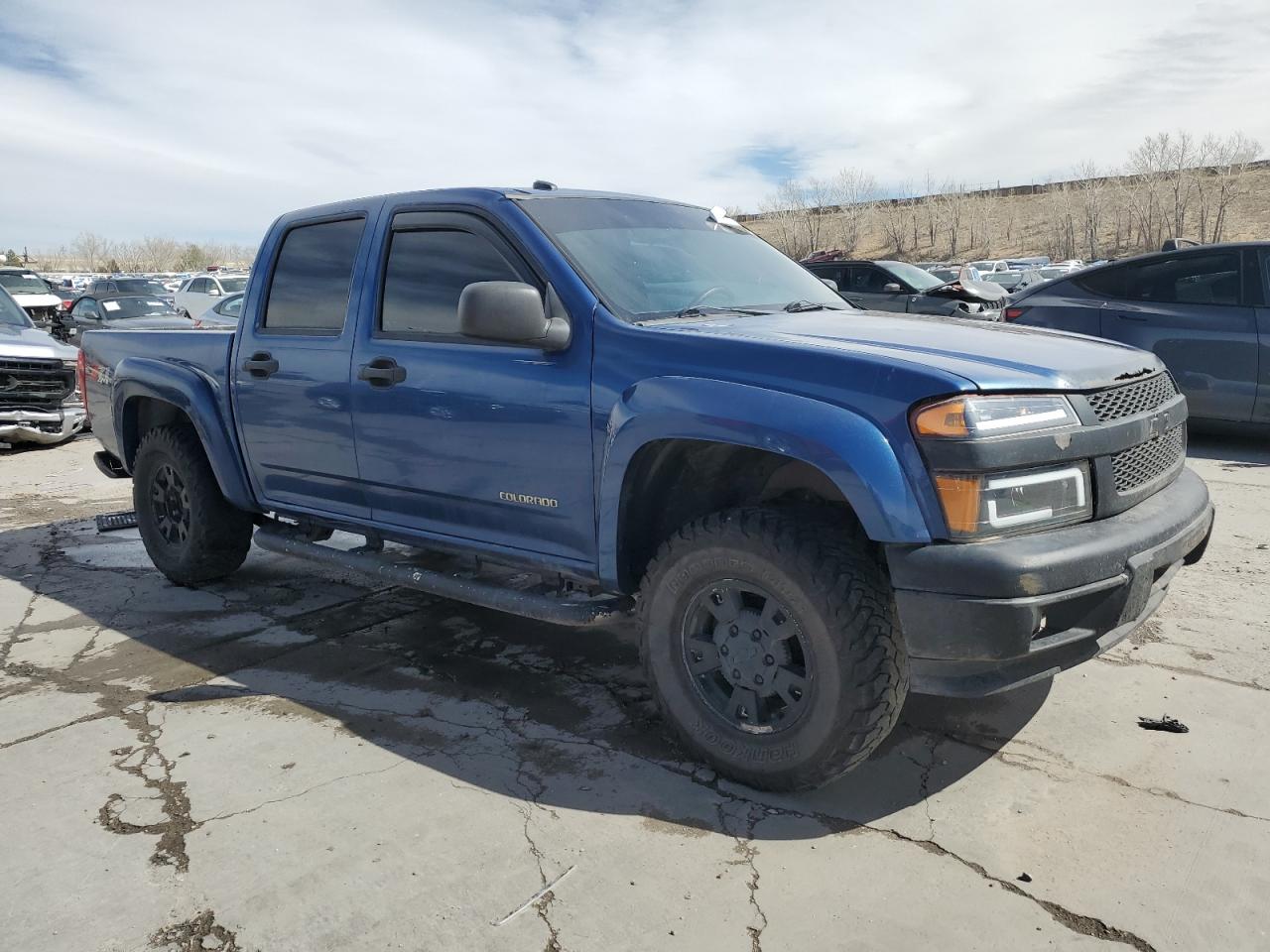 2005 Chevrolet Colorado VIN 1GCDT136658257896 Copart auction photo, rear end damage thumbnail 4