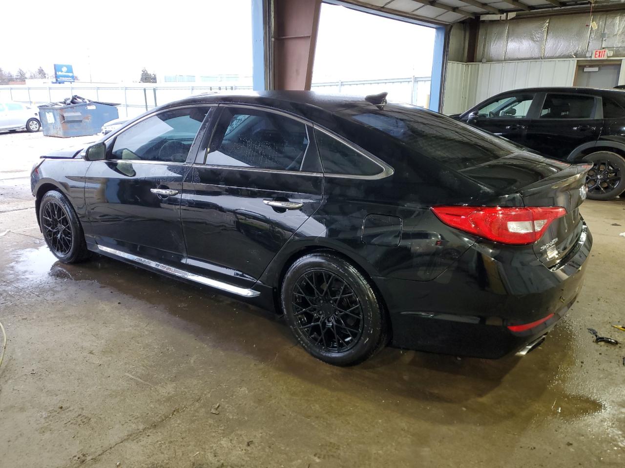 2015 Hyundai Sonata VIN 5NPE34AFXFH195012 Copart auction photo, front end damage thumbnail 2