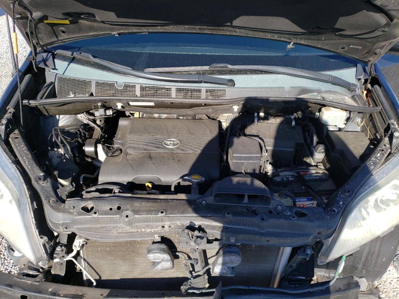 2014 Toyota Sienna VIN 5TDKK3DC5ES454189 Copart auction photo, front end damage thumbnail 14