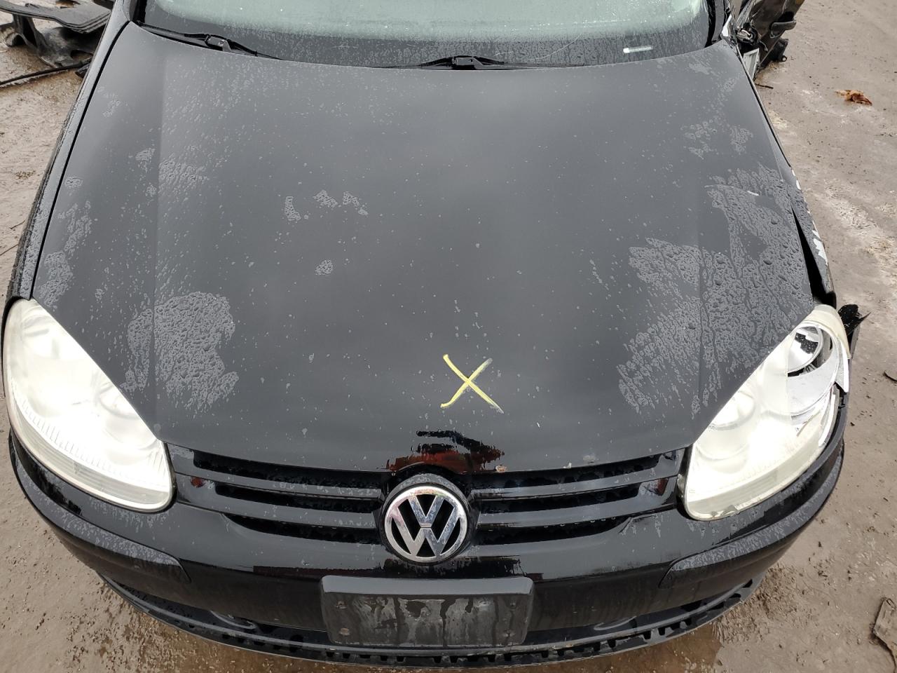 2008 Volkswagen Golf VIN WVWDA71K48W254066 Copart auction photo, front end / side damage thumbnail 11