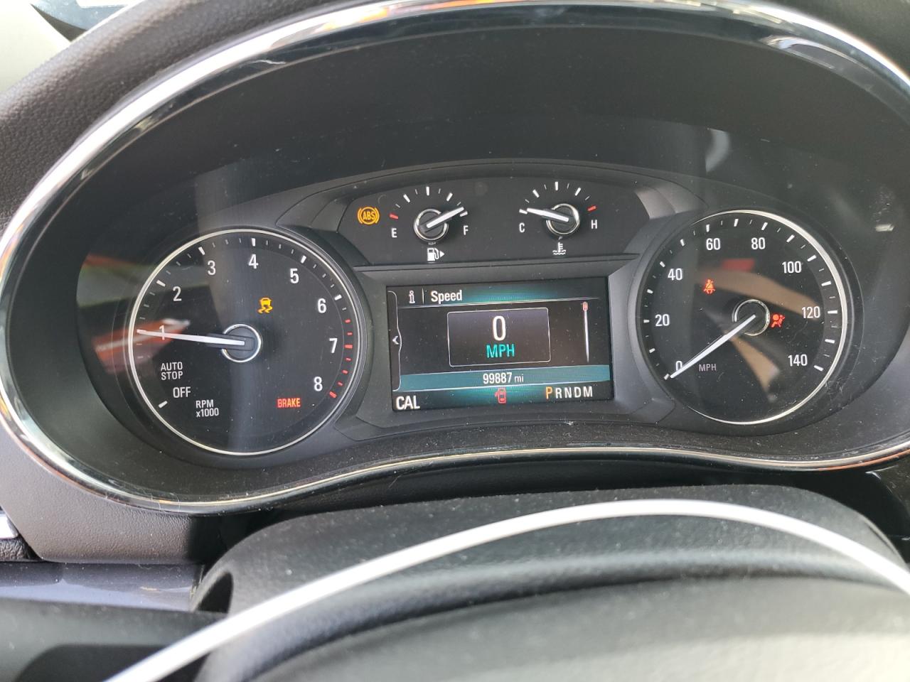 2019 Buick Encore VIN KL4CJCSMXKB802827 Copart auction photo, side / front end damage thumbnail 9