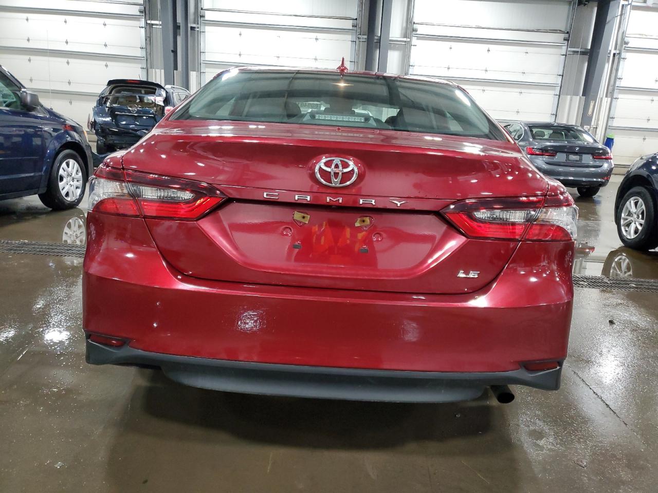 2021 Toyota Camry VIN 4T1R11AK7MU596017 Copart auction photo, front end damage thumbnail 6