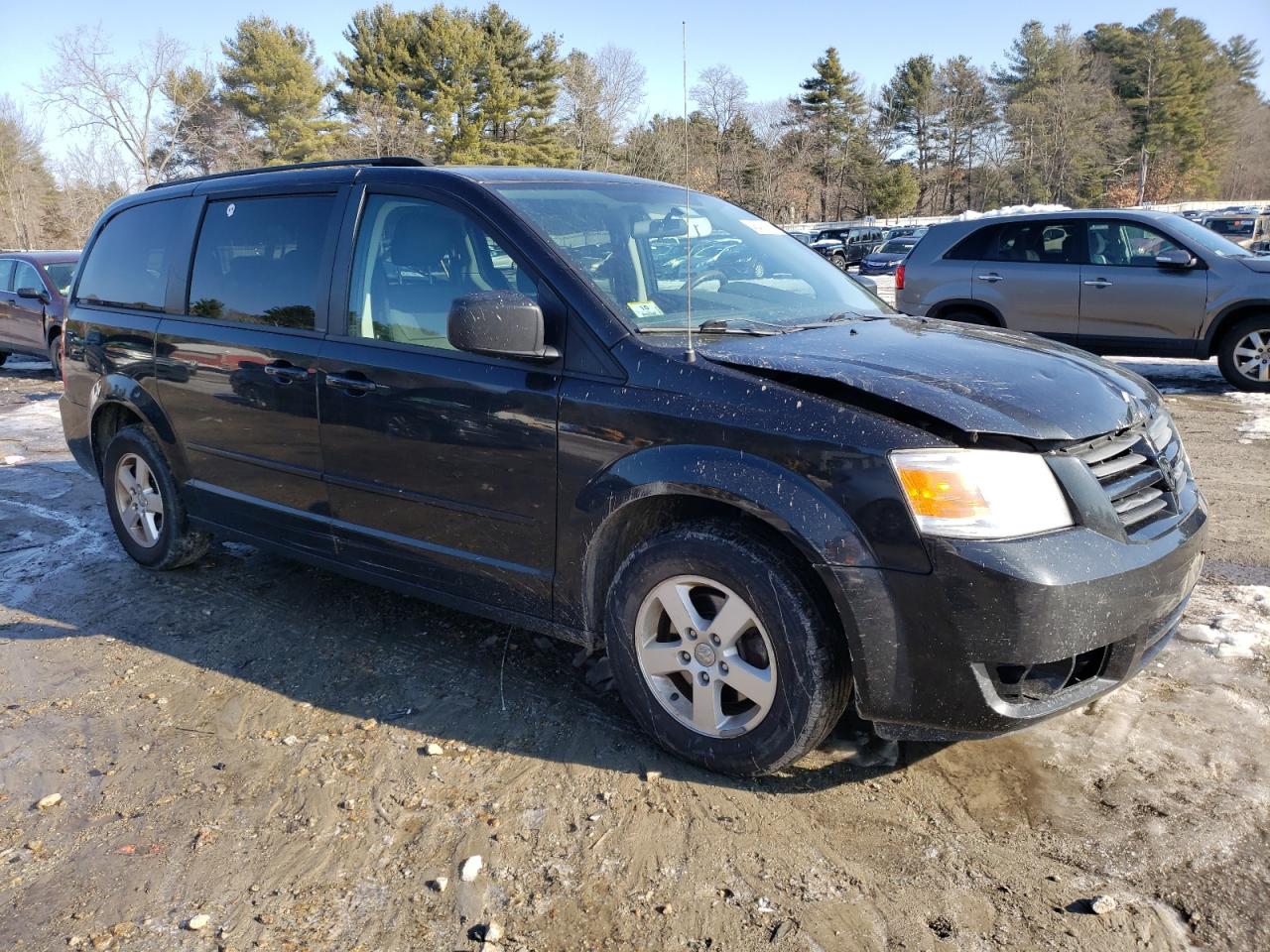 2010 Dodge Caravan VIN 2D4RN4DE5AR254884 Copart auction photo, rear end / front end damage thumbnail 4