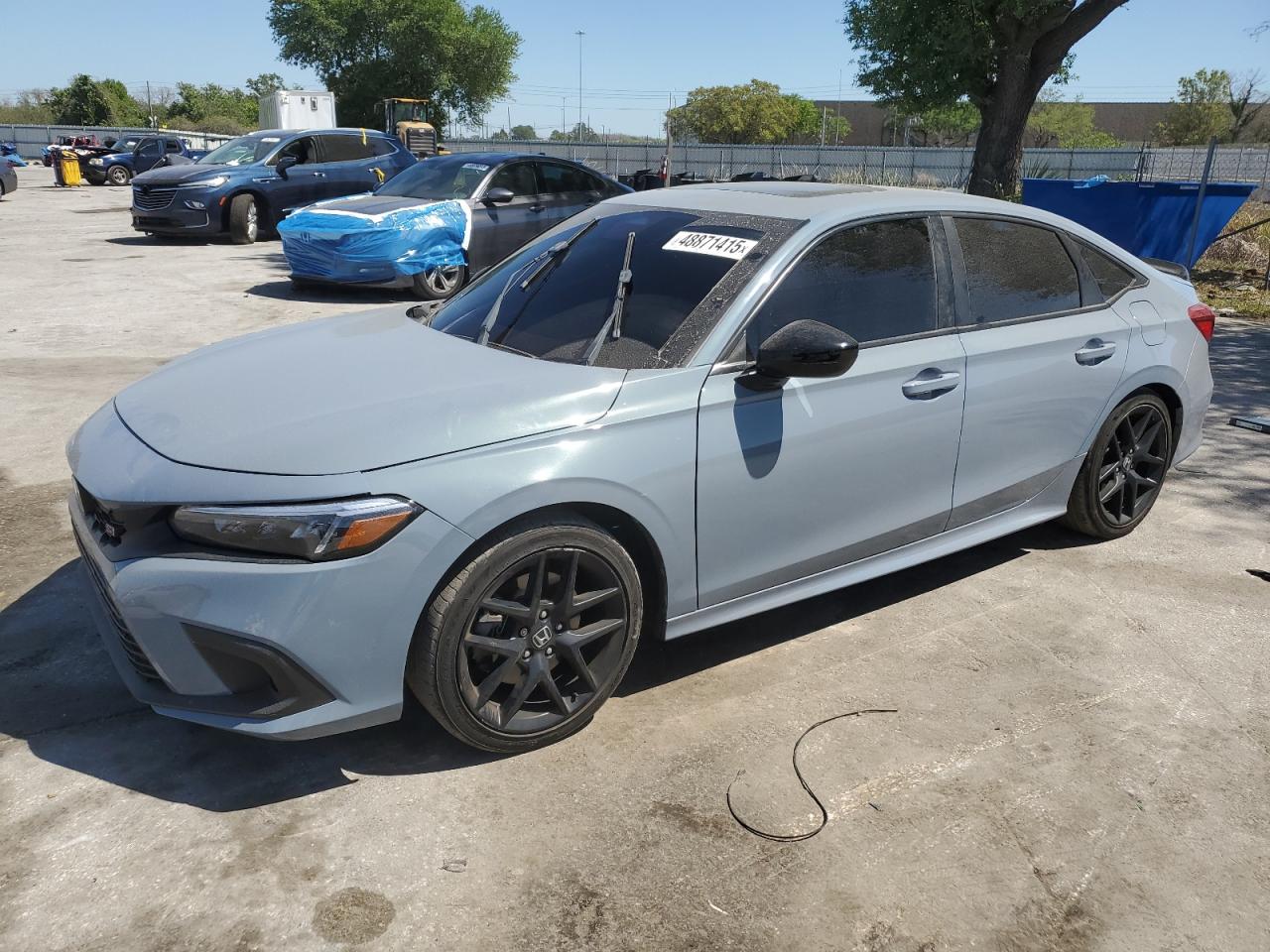 2022 Honda Civic VIN 2HGFE1E52NH472050