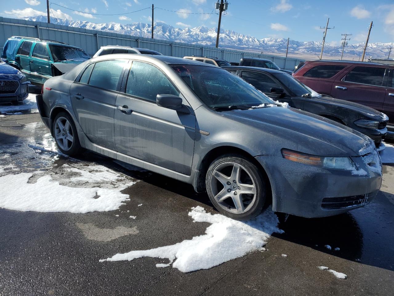 2004 Acura TL VIN 19UUA66294A063948 Copart auction photo, rear end damage thumbnail 4