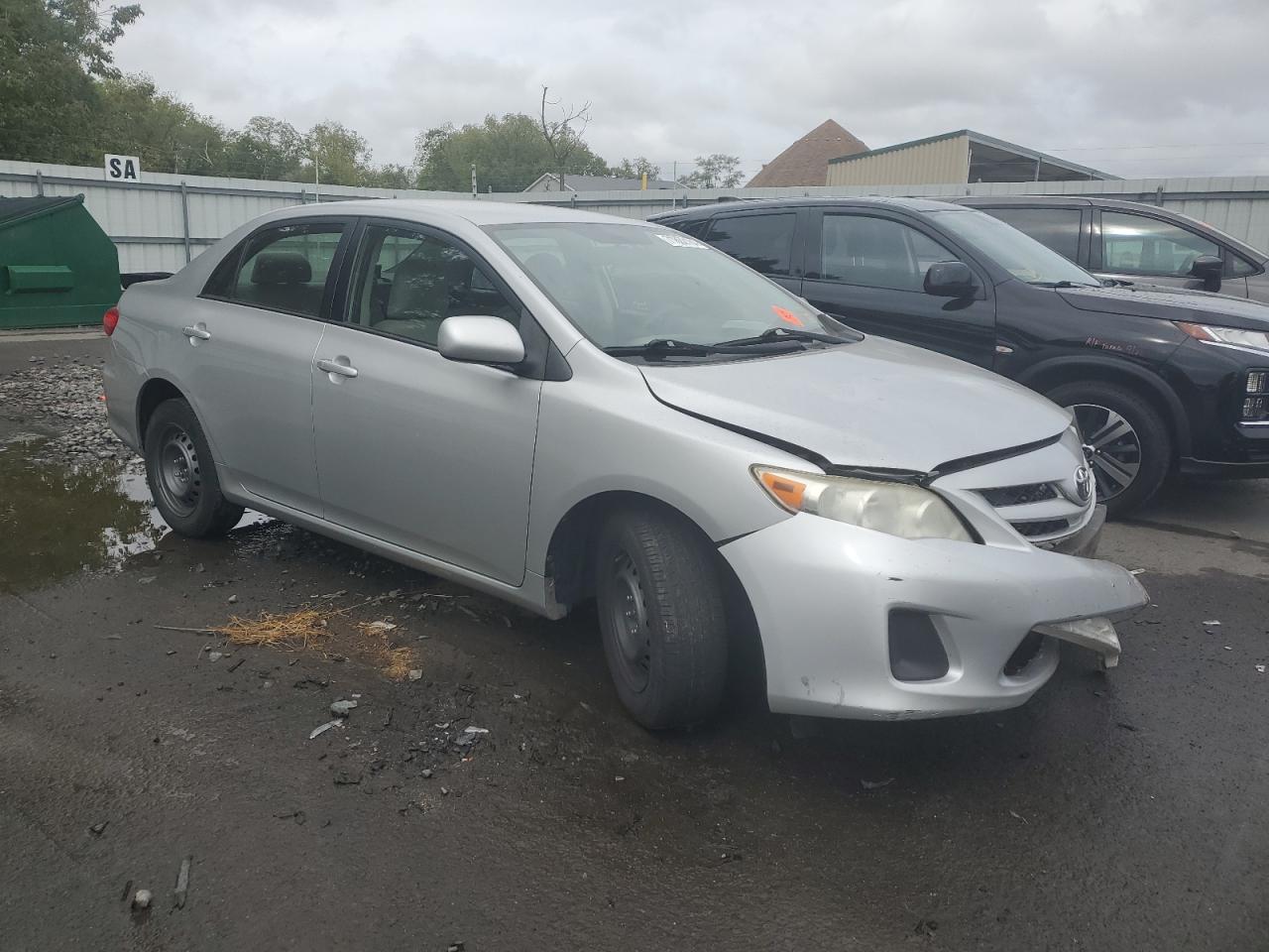 2011 Toyota Corolla VIN JTDBU4EE6B9154414 Copart auction photo, front end damage thumbnail 4