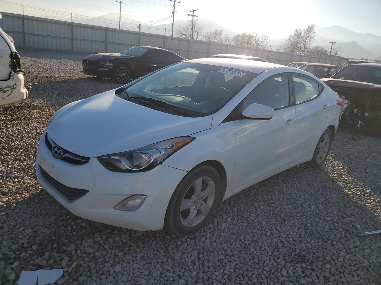 2012 Hyundai Elantra VIN 5NPDH4AE7CH148729