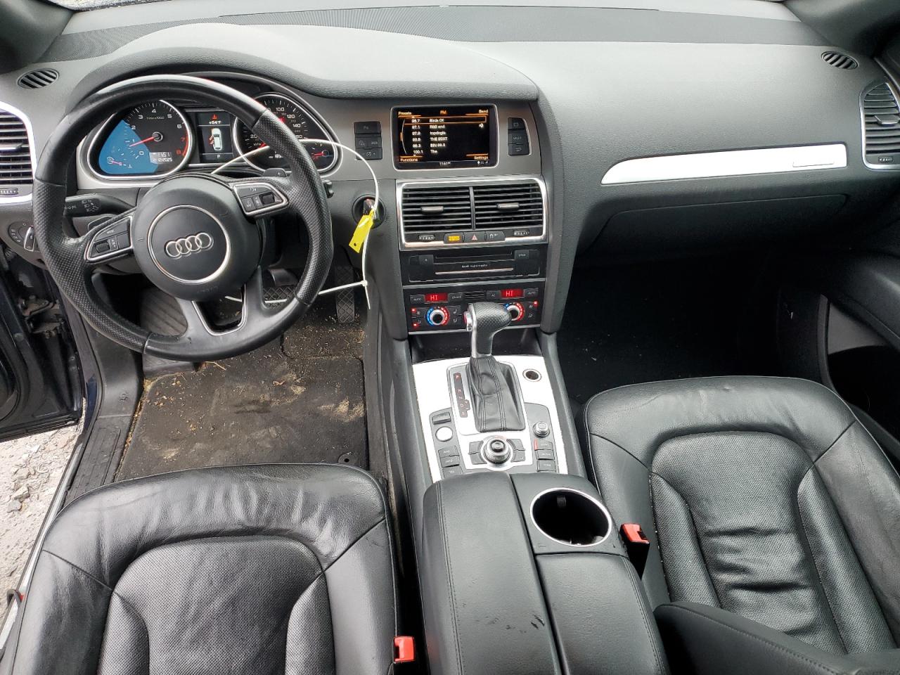 2013 Audi Q7 VIN WA1DGAFE4DD007709 Copart auction photo, front end damage thumbnail 9