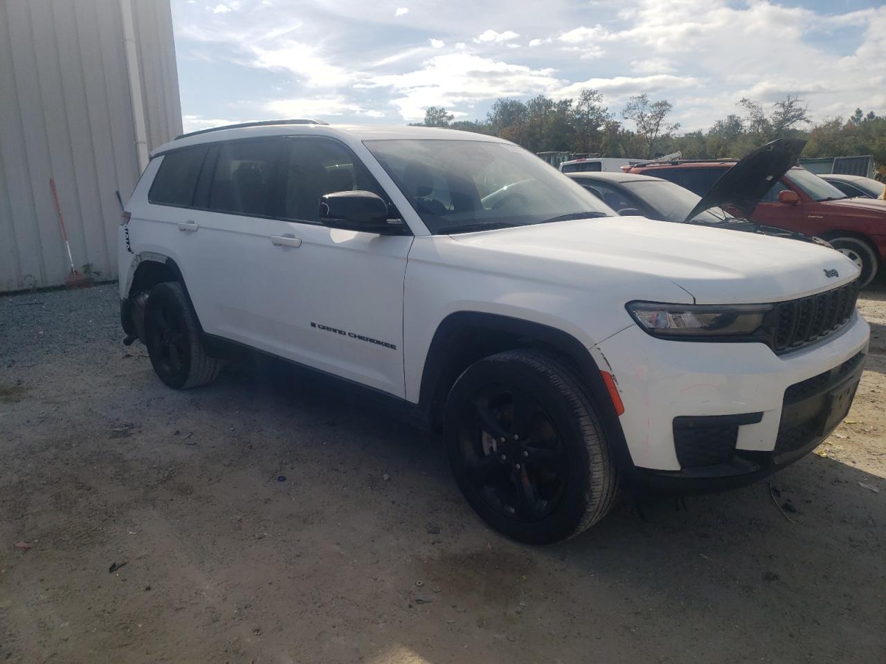 2021 Jeep Grand Cherokee VIN 1C4RJJAG3M8136104 Copart auction photo, rear end damage thumbnail 4
