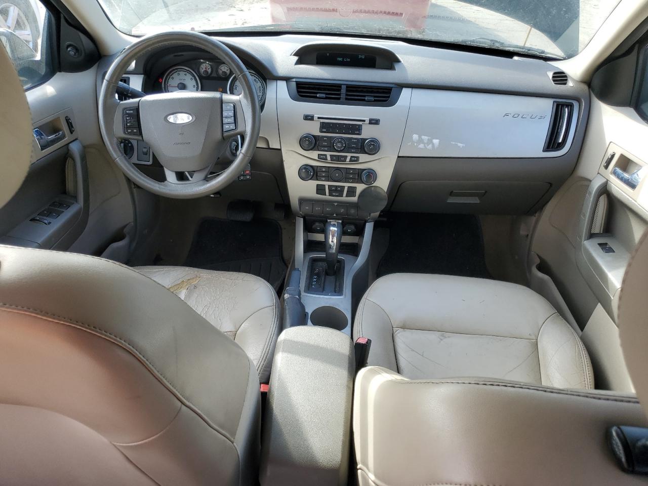 2008 Ford Focus VIN 1FAHP35NX8W104403 Copart auction photo, rear end damage thumbnail 8