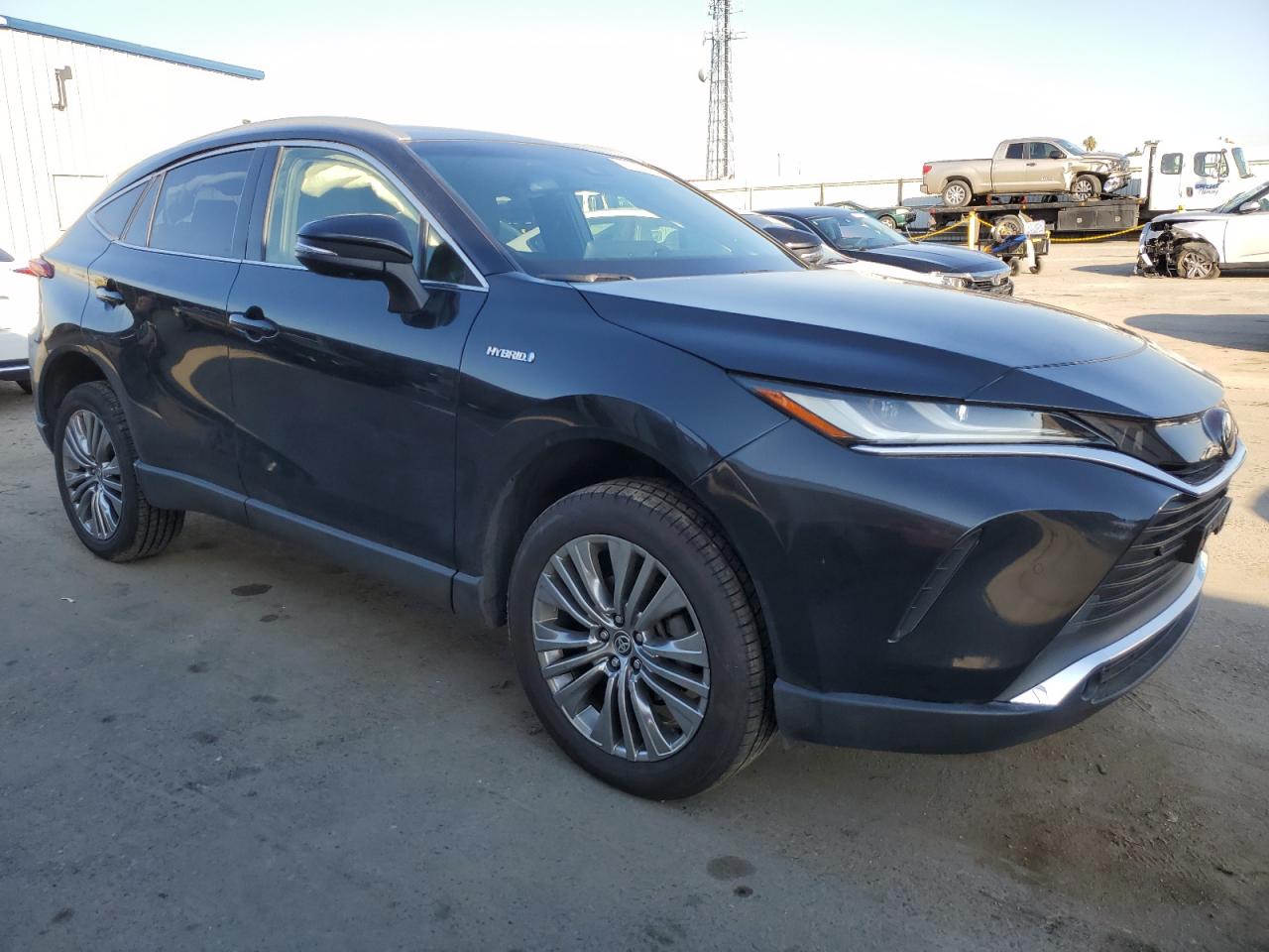 2021 Toyota Venza VIN JTEAAAAH1MJ053054 Copart auction photo, side damage thumbnail 4
