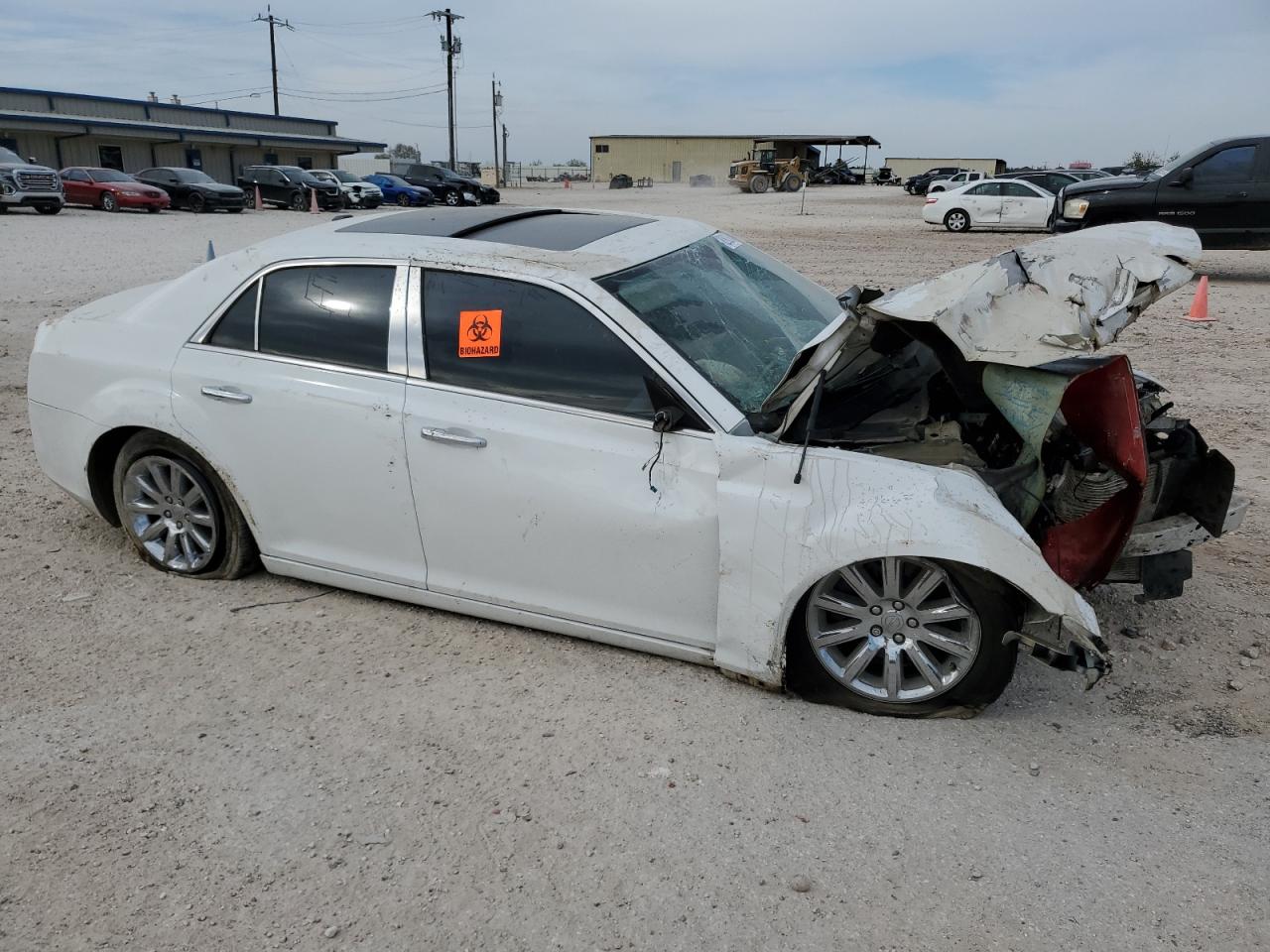 2011 Chrysler 300 VIN 2C3CA6CT8BH536720 Copart auction photo, all over damage thumbnail 4