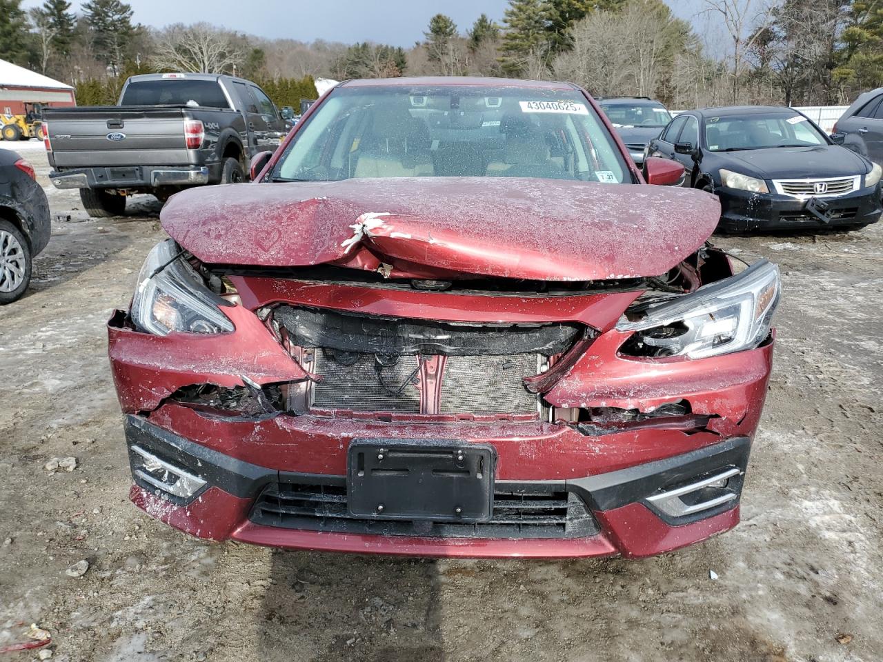 2022 Subaru Legacy VIN 4S3BWGN66N3012270 Copart auction photo, front end damage thumbnail 5