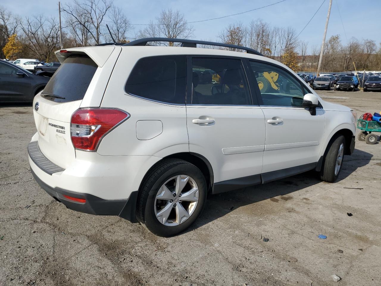 2014 Subaru Forester VIN JF2SJAPC9EH522700 Copart auction photo, front end / minor dent/scratches damage thumbnail 3