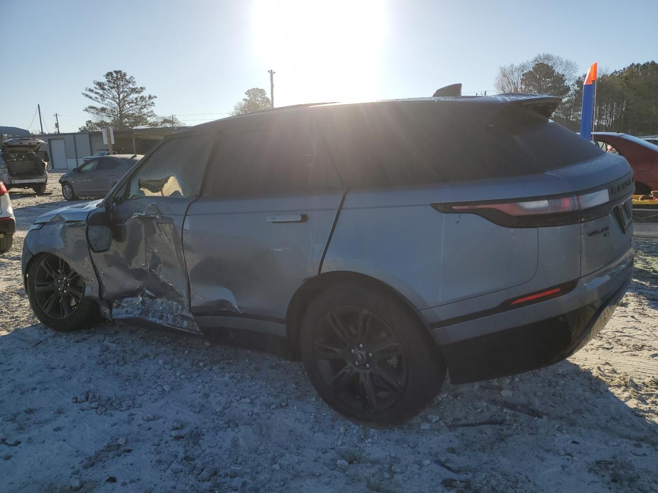 2021 Land Rover Range Rover VIN SALYT2EX4MA317848 Copart auction photo, front end / side damage thumbnail 2