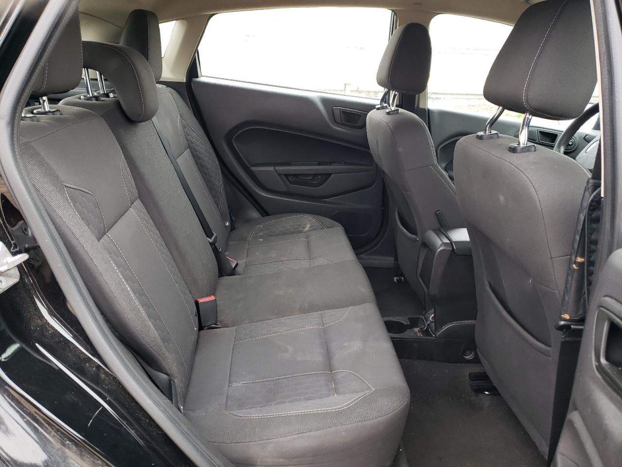 2017 Ford Fiesta VIN 3FADP4EJ9HM161497 Copart auction photo, all over / undercarriage damage thumbnail 11