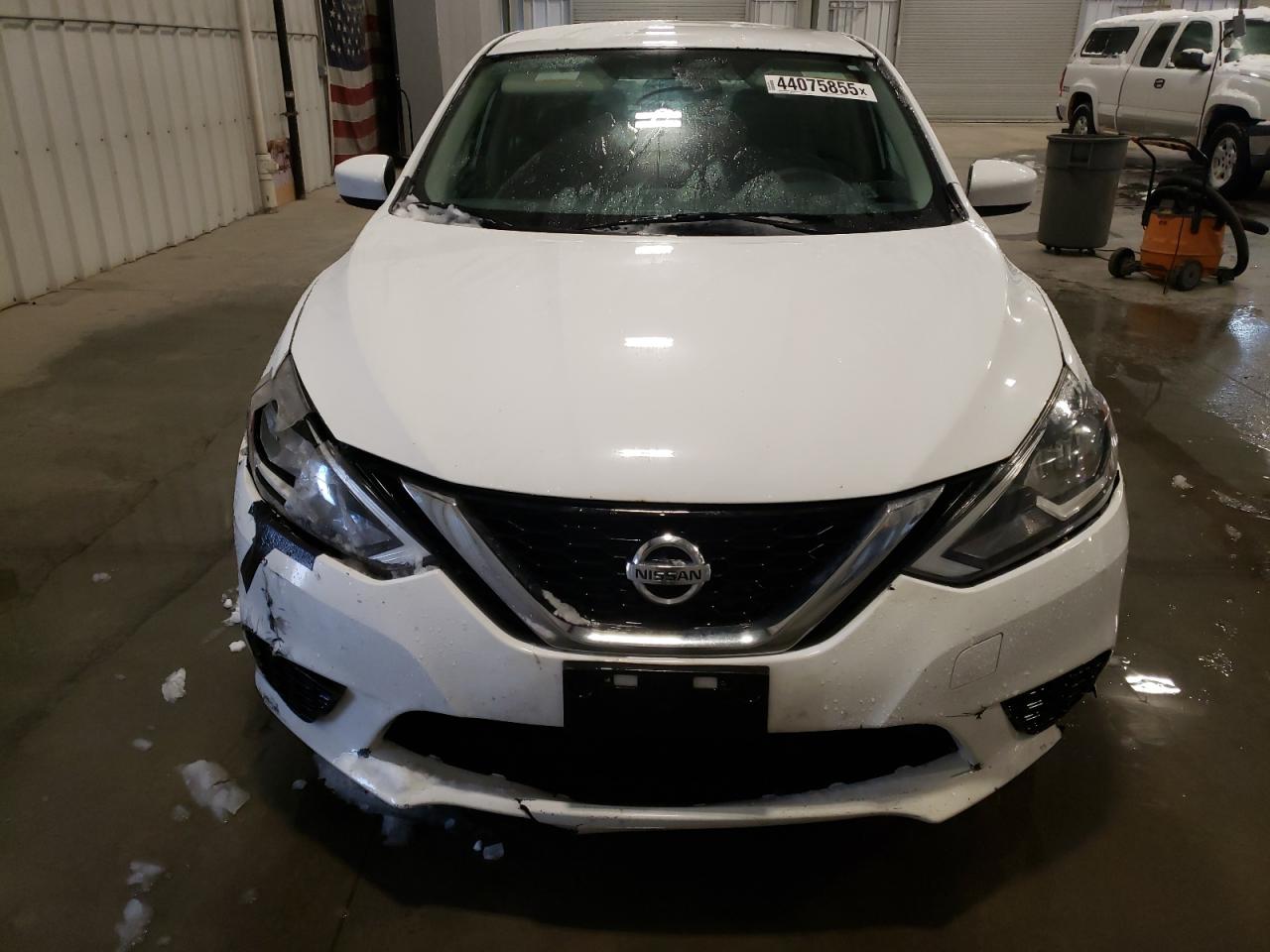 2016 Nissan Sentra VIN 3N1AB7AP6GY236643 Copart auction photo, front end / side damage thumbnail 5