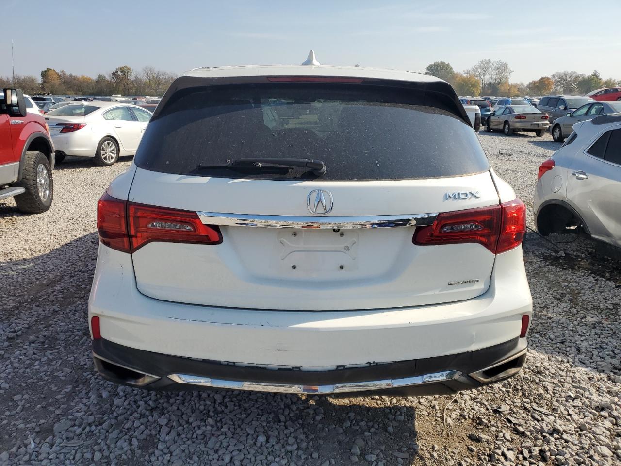2017 Acura MDX VIN 5FRYD4H39HB004797 Copart auction photo, side / front end damage thumbnail 6