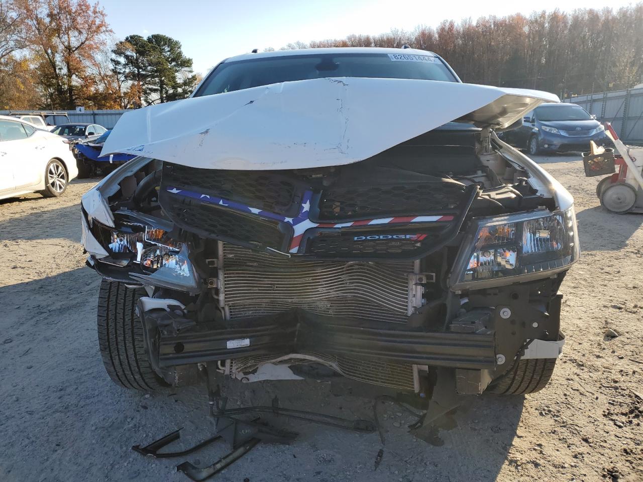 2020 Dodge Journey VIN 3C4PDCAB3LT274109 Copart auction photo, front end / minor dent/scratches damage thumbnail 5