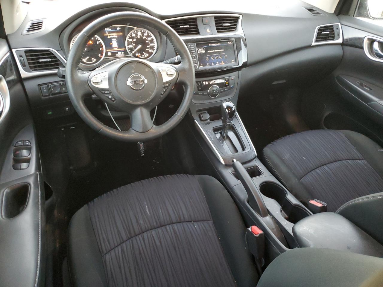 2019 Nissan Sentra VIN 3N1AB7AP8KY357330 Copart auction photo, front end damage thumbnail 8